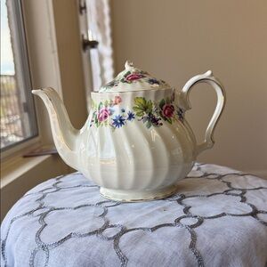 Floral Ceramic Teapot